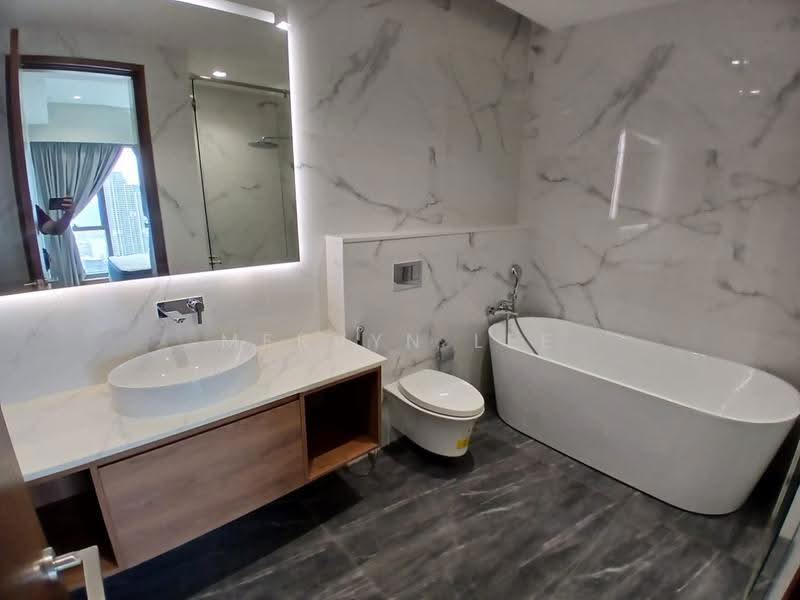 Kediaman Servis untuk Disewa di Core Residence @ TRX - Mervyn Lee - Bathroom - PropertyGuru.com.my