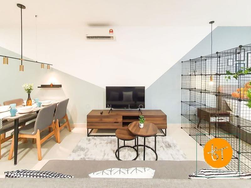 Condominium for Rent at Queensville - Gin Low - Living Room - PropertyGuru.com.my