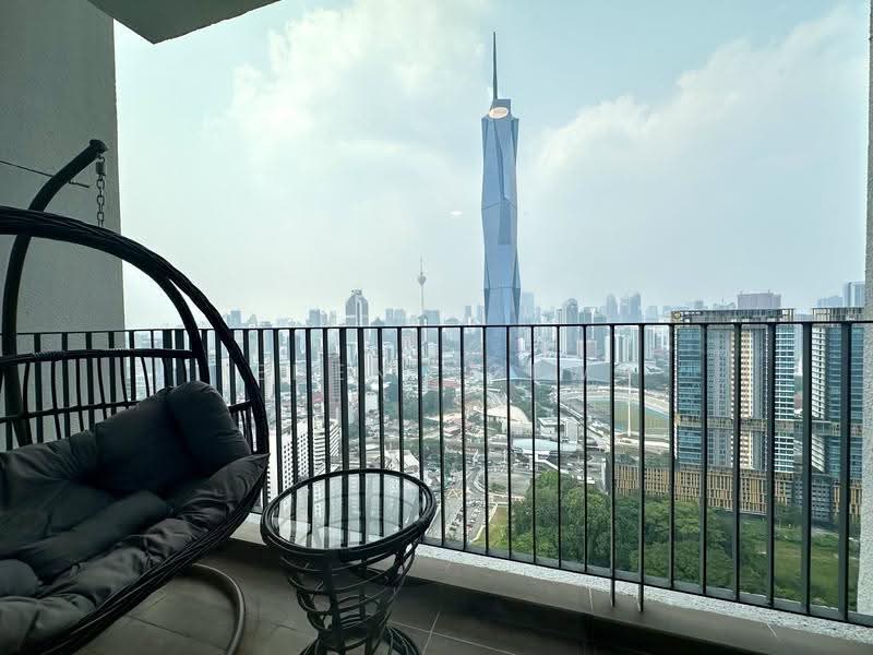 Service Residence for Rent at Sunway Belfield - Eden Ngew - Balcony - PropertyGuru.com.my