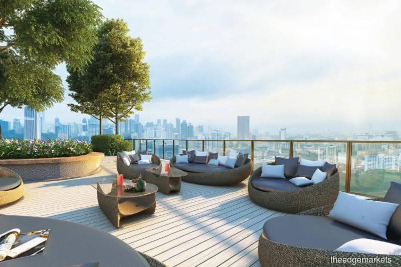 Service Residence for Sale at M Vertica - Vancs Chai - Balcony - PropertyGuru.com.my