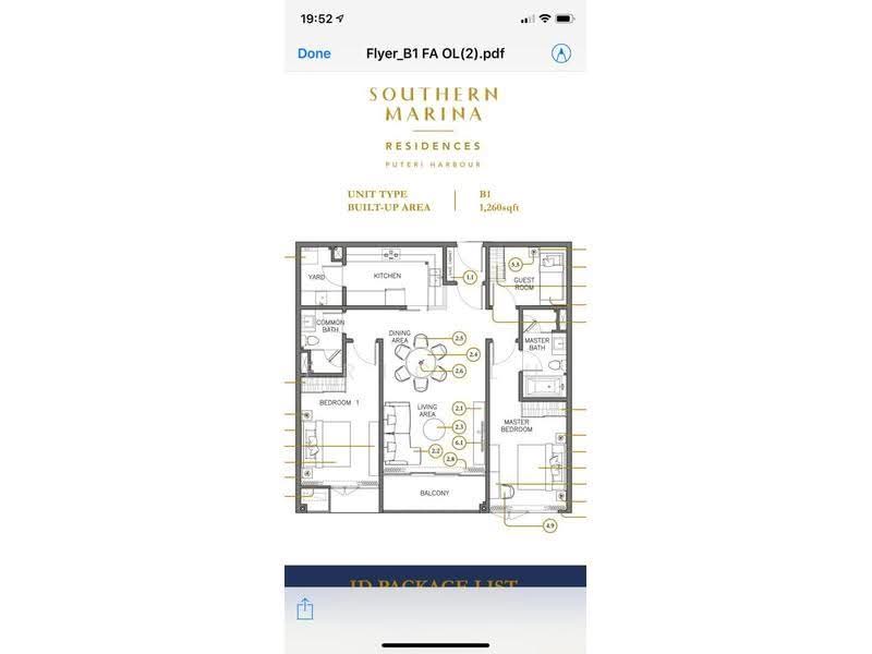 Service Residence for Rent at Southern Marina Residences - Eric Lu - PropertyGuru.com.my