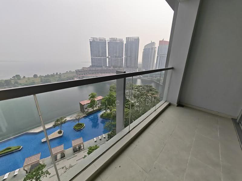 Service Residence for Rent at Southern Marina Residences - Eric Lu - Balcony - PropertyGuru.com.my
