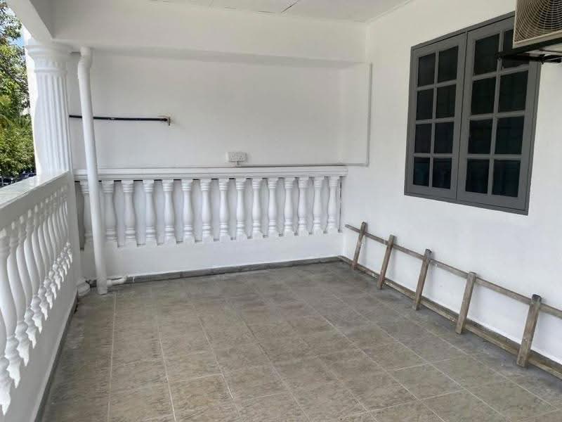 2-storey Terraced House for Rent in Taman Sri Rampai (Wangsa Maju) - Amirul Ami - Balcony - PropertyGuru.com.my