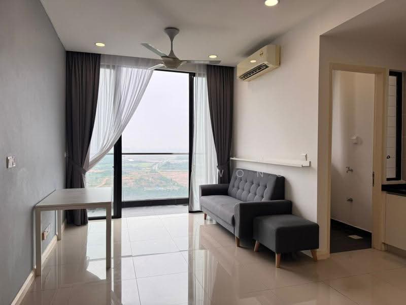 Service Residence for Rent at D'Pristine - Xindy Wong - Living Room - PropertyGuru.com.my