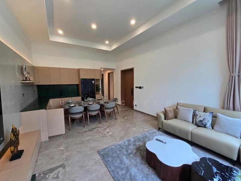 Vila Berkembar untuk Dijual di Forest City (Gelang Patah) - Xuelly Cheong - Living Room - PropertyGuru.com.my