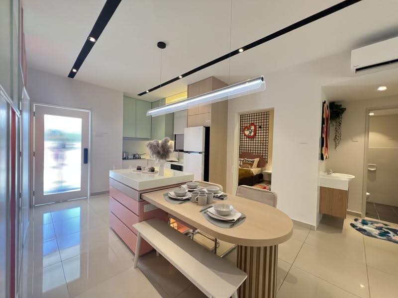 Kediaman Servis untuk Dijual di Santai @ Eco Spring - Jasper Eyo - Kitchen - PropertyGuru.com.my