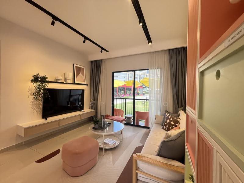 Kediaman Servis untuk Dijual di Santai @ Eco Spring - Jasper Eyo - Living Room - PropertyGuru.com.my