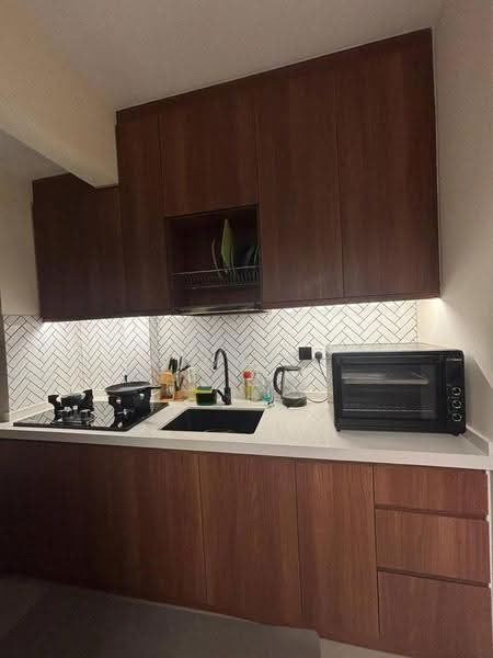 Service Residence for Sale at Aster Green - Flora T - Kitchen - PropertyGuru.com.my