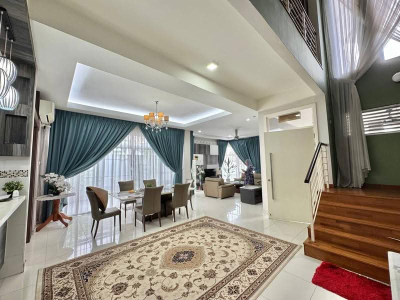 Rumah Berkembar untuk Dijual di Taman Impian Emas (Skudai) - Ida Aziz - Living Room - PropertyGuru.com.my