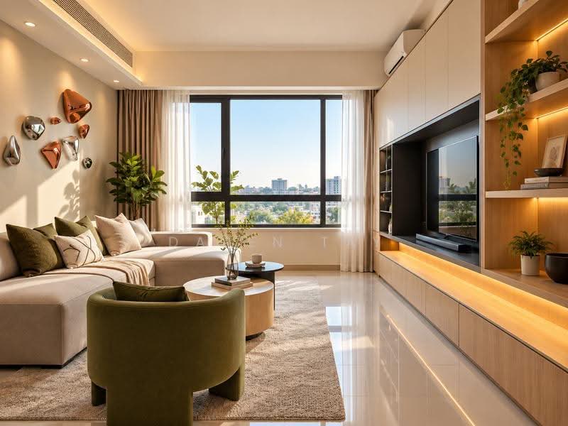 Pangsapuri untuk Dijual di R&F Princess Cove Phase 3-New Casa Suites - Daren Tay - Living Room - PropertyGuru.com.my