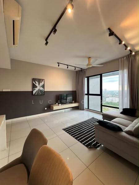 Kediaman Servis untuk Disewa di Southkey Mosaic - Lucas Ong - Living Room - PropertyGuru.com.my