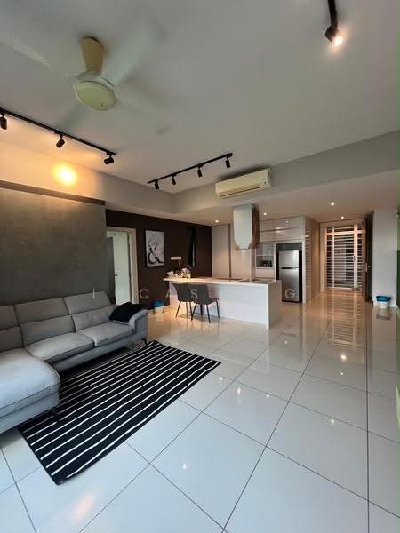 Kediaman Servis untuk Disewa di Southkey Mosaic - Lucas Ong - Living Room - PropertyGuru.com.my