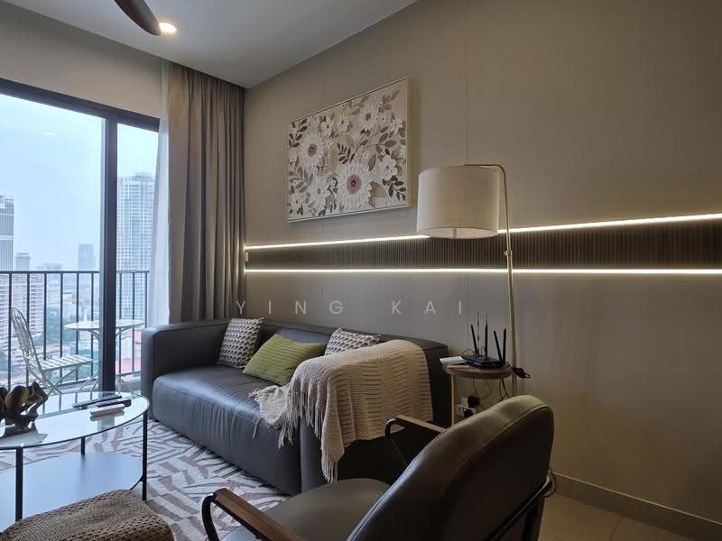 Service Residence for Sale at SWNK Houze @ BBCC - Ying Kai - Living Room - PropertyGuru.com.my