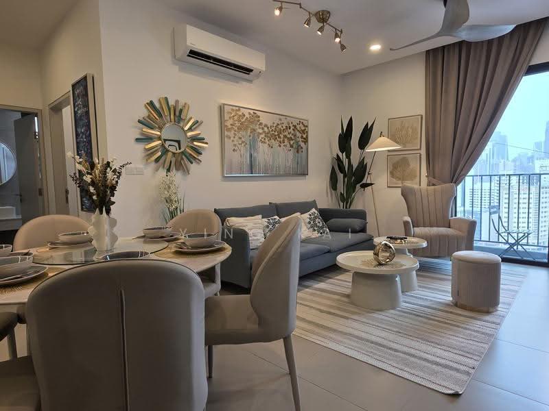 Service Residence for Sale at SWNK Houze @ BBCC - Ying Kai - Living Room - PropertyGuru.com.my