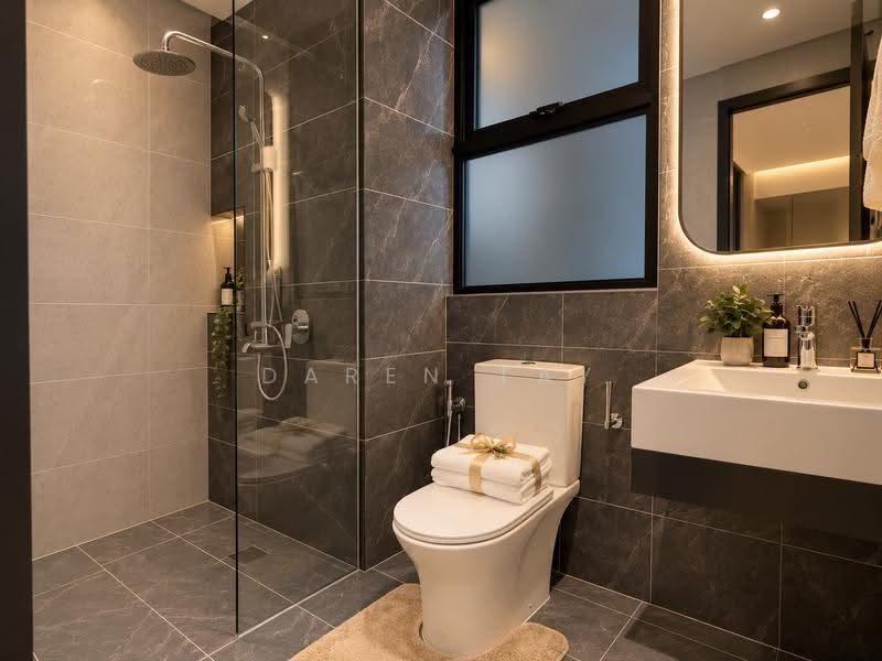 Kediaman Servis untuk Dijual di Residensi Maxim Pelangi (The Address, Johor Bahru) - Daren Tay - Bathroom - PropertyGuru.com.my