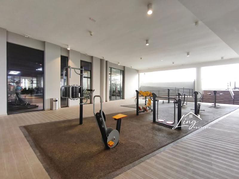 Service Residence for Rent at AraTre' Residences - SW Ling - Exercise Corner - PropertyGuru.com.my