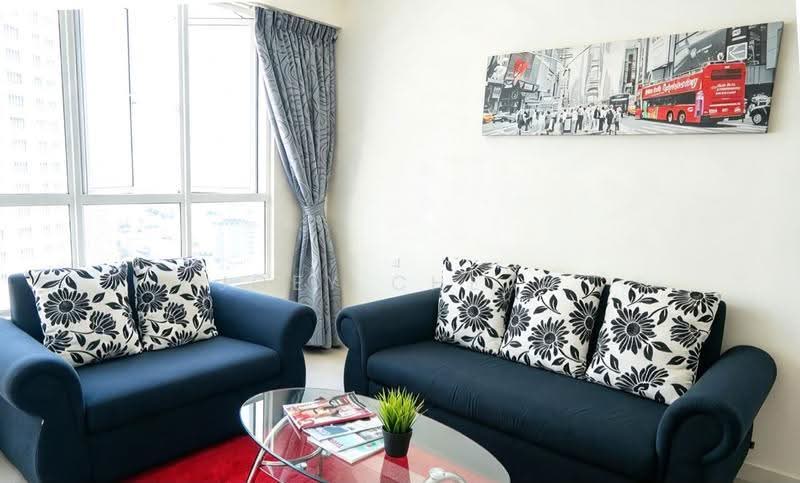 Kediaman Servis untuk Disewa di Birch Regency @ Penang Times Square - Joey Cheah - Living Room - PropertyGuru.com.my