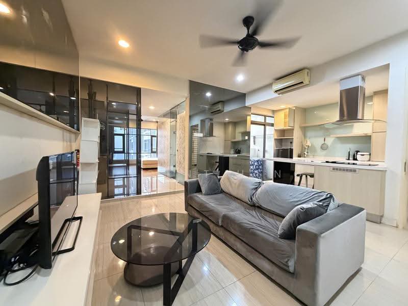 Kediaman Servis untuk Disewa di Eve Suite / NZX Square - Vincent Heng - Living Room - PropertyGuru.com.my