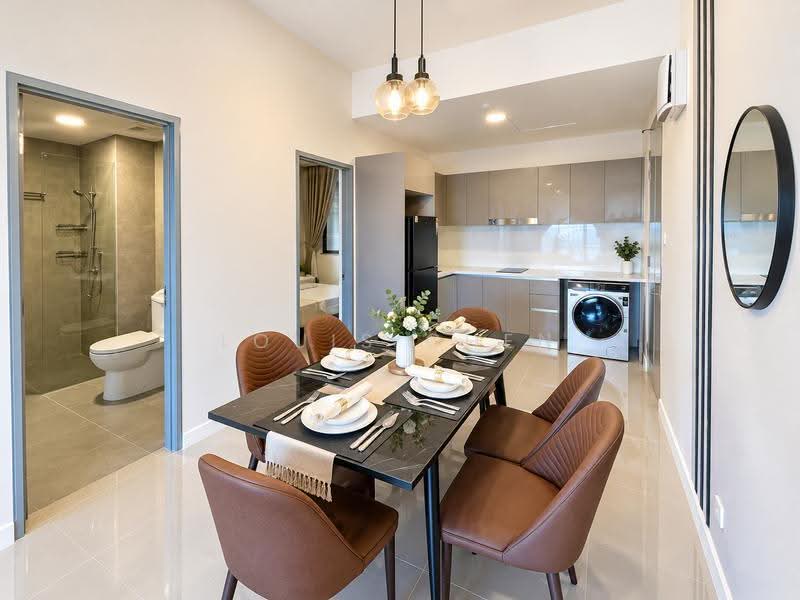 Service Residence for Sale at 8th & Stellar - Louis Chen - Dining Room - PropertyGuru.com.my