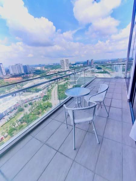 Service Residence for Rent at Third Avenue - Luwis Ling - Balcony - PropertyGuru.com.my