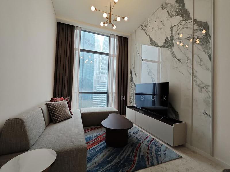 Service Residence for Sale at SO Sofitel Kuala Lumpur Residences - Sharoan Sor - Living Room - PropertyGuru.com.my