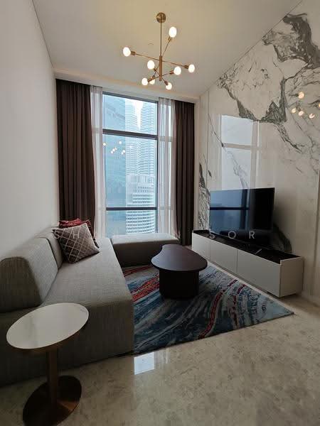 Service Residence for Sale at SO Sofitel Kuala Lumpur Residences - Sharoan Sor - Living Room - PropertyGuru.com.my