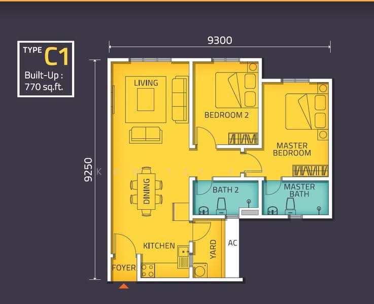 Service Residence for Rent at Nexus @ Kajang Station (Tower C) - Kow Tze Fui - PropertyGuru.com.my