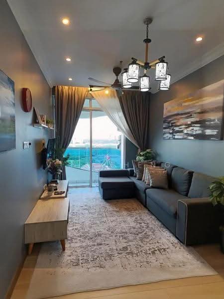 Service Residence for Rent at The Wave Residence - Vinc Pheng - Living Room - PropertyGuru.com.my