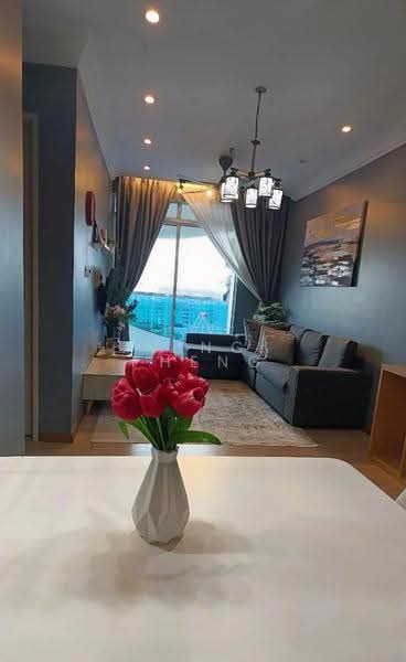 Service Residence for Rent at The Wave Residence - Vinc Pheng - Living Room - PropertyGuru.com.my