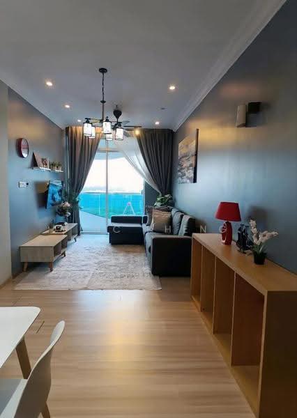 Service Residence for Rent at The Wave Residence - Vinc Pheng - Living Room - PropertyGuru.com.my