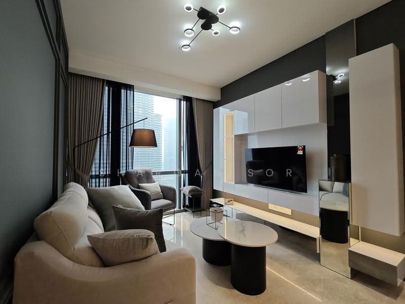 Kediaman Servis untuk Disewa di SO Sofitel Kuala Lumpur Residences - Sharoan Sor - Living Room - PropertyGuru.com.my