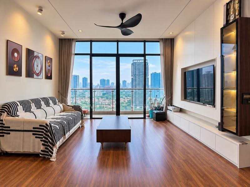 Service Residence for Rent at The Park Sky Residence - Calvin Chong - Living Room - PropertyGuru.com.my