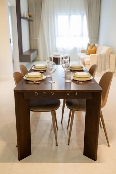 Kediaman Servis untuk Disewa di Teja @ Subang Jaya City Centre (SJCC) - DEV VJ - Dining Room - PropertyGuru.com.my