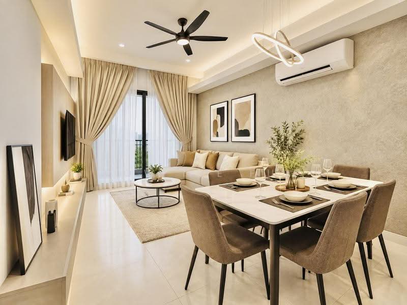 Service Residence for Sale at The Sentral Suites - Kow Tze Fui - Living Room - PropertyGuru.com.my