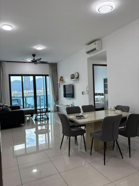 Condominium for Rent at Queens Residences Q1 @ Queens Waterfront - Eason Tan - Living Room - PropertyGuru.com.my