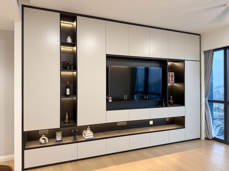 Kediaman Servis untuk Disewa di TRX Residences - Ryan Beh - Living Room - PropertyGuru.com.my