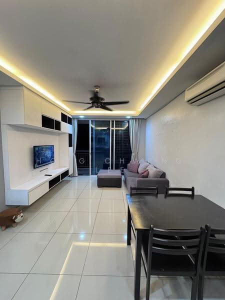Kediaman Servis untuk Disewa di D'Ambience Residences (Pangsapuri Ikatan Flora) - Hong Charng Lee - Living Room - PropertyGuru.com.my