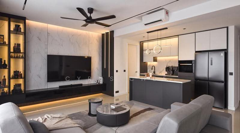 Service Residence for Sale at Axis Crown - Cyrus Chee - Living Room - PropertyGuru.com.my