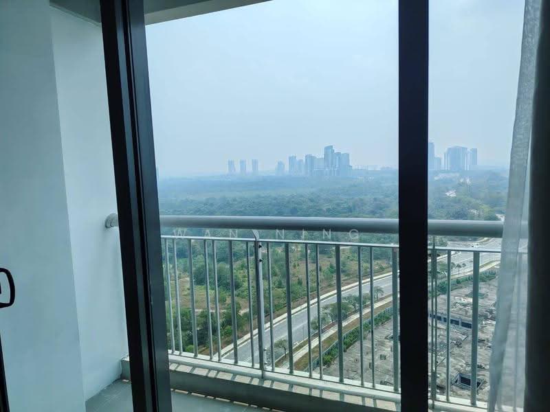 Service Residence for Rent at Teega Suites - Wan Ning - Balcony - PropertyGuru.com.my