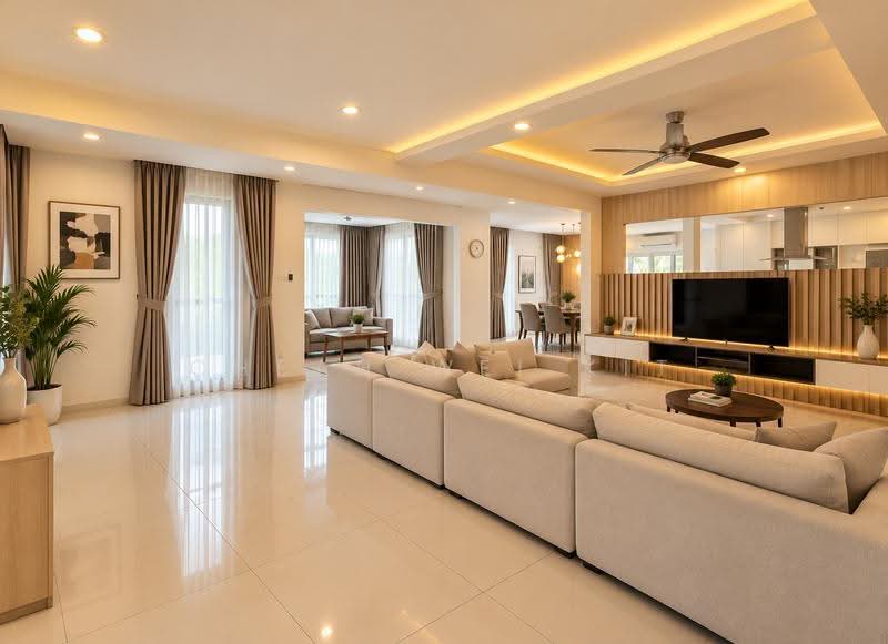 2-storey Terraced House for Rent in Petaling Jaya (Selangor) - Cheah Wei Kit - Living Room - PropertyGuru.com.my