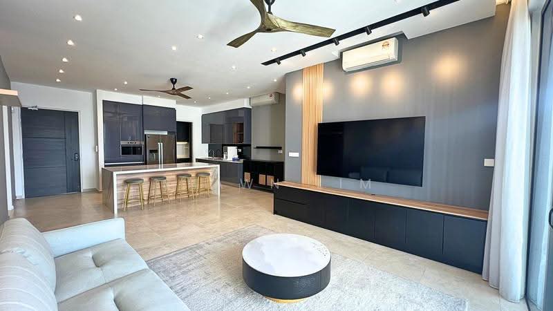 Kondominium untuk Disewa di Trinity Pentamont - Shawn Lim - Living Room - PropertyGuru.com.my