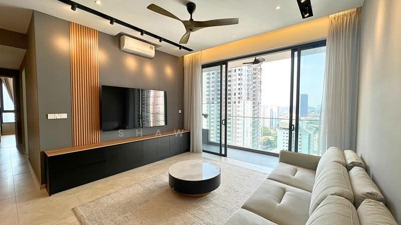 Kondominium untuk Disewa di Trinity Pentamont - Shawn Lim - Living Room - PropertyGuru.com.my