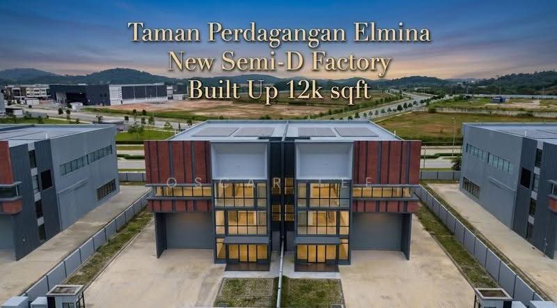 Semi-D Factory for Rent in Elmina West (Sungai Buloh) - Oscar Lee - Exterior - PropertyGuru.com.my