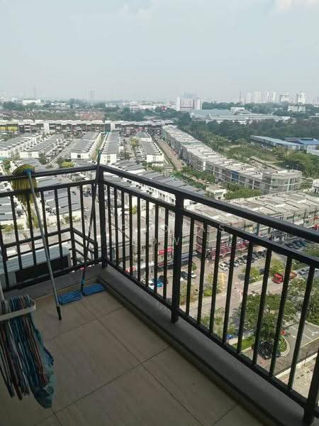 Service Residence for Rent at Country Garden Central Park - Nicholas Low - Balcony - PropertyGuru.com.my