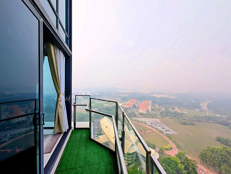 Apartment for Rent at Almas - Wilson Tee - Balcony - PropertyGuru.com.my