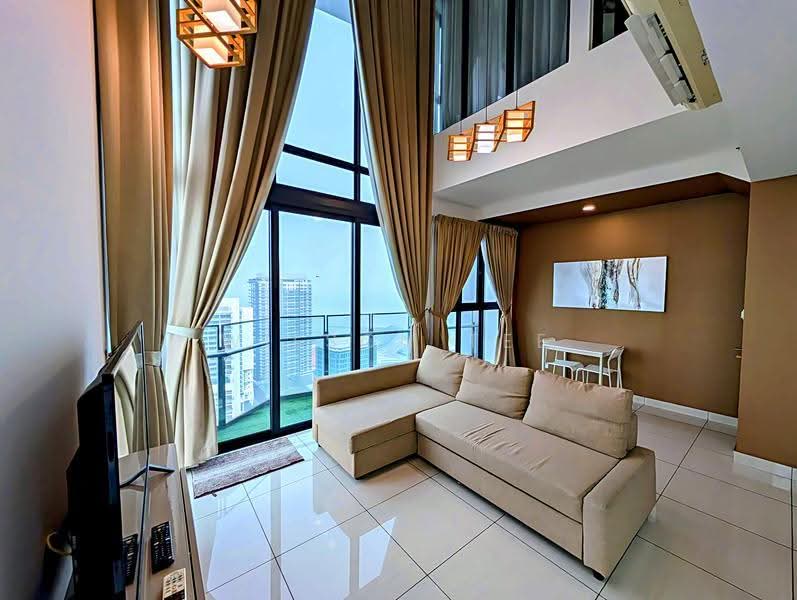 Apartment for Rent at Almas - Wilson Tee - Living Room - PropertyGuru.com.my