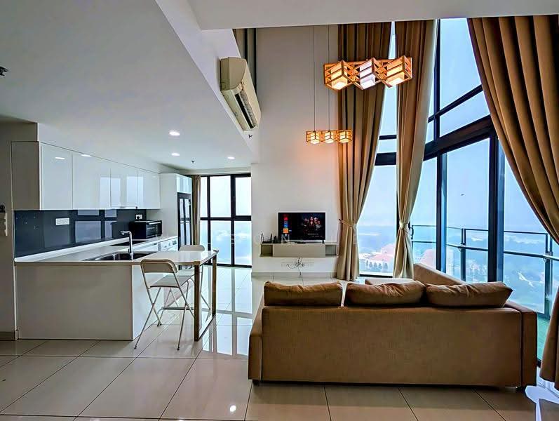 Apartment for Rent at Almas - Wilson Tee - Living Room - PropertyGuru.com.my