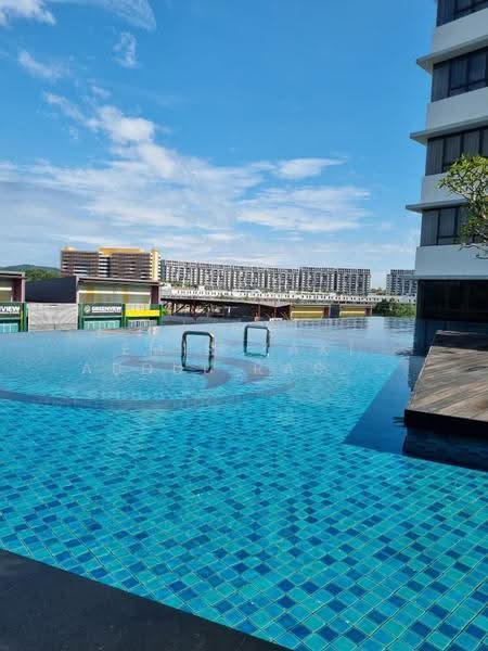 Service Residence for Sale at Renai Jelutong - Emir Zaki Abdul Rashid - Pool - PropertyGuru.com.my