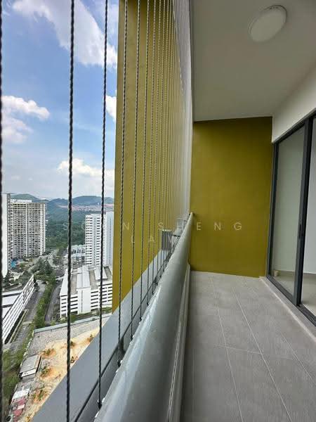 Kondominium untuk Disewa di Topaz Residence - Soon Sheng Law - Balcony - PropertyGuru.com.my