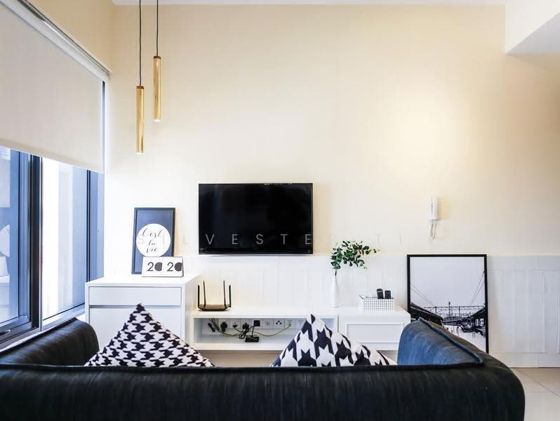 Service Residence for Sale at Tropicana 218 Macalister - Silvester Ti - Living Room - PropertyGuru.com.my